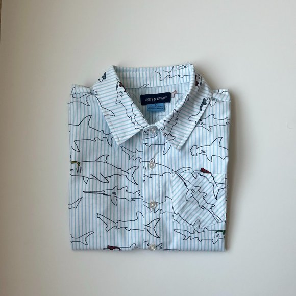 4t Boys Dress up shirt - button down shirt - Toddler dress up casual shir - Picture 4 of 6